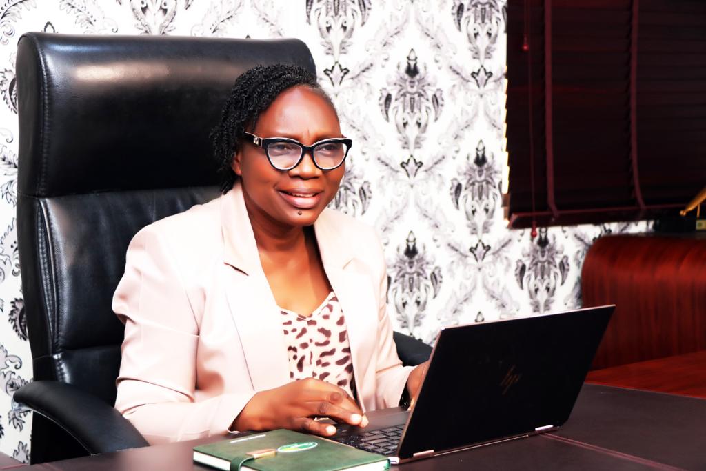 Mayowa Olaniyan speaks to the press
